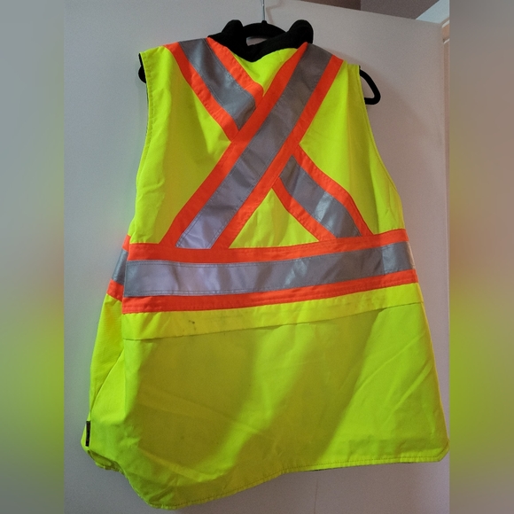 3M Fleece lined zip up safety vest size L - Picture 3 of 3